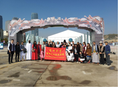 沉浸敦煌古樂(lè) 感知中華文化——國(guó)際文化交流學(xué)院組織來(lái)華留學(xué)生觀看《樂(lè)動(dòng)敦煌》